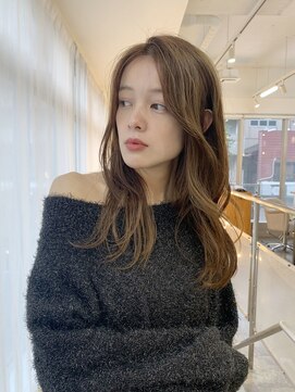 シアアルン 新小岩店(SHEER alun) ロング/巻き髪仕上げ/ブラウンカラー/SHEERalun新小岩