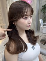 シーシンジュク 新宿南口(Sea shinjuku)&nbsp;ワンレン×ネビージュ[ボブルフ/黒髪/小顔]