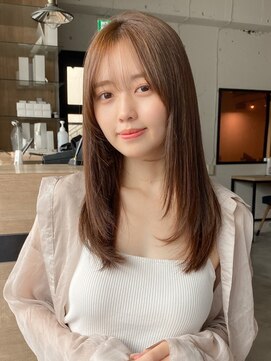 エトラ 渋谷店(etora) 小顔 美髪 レイヤーカット イメチェン ワイドバング"