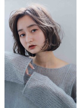 ルース 可児店(luz) かきあげ重めボブ