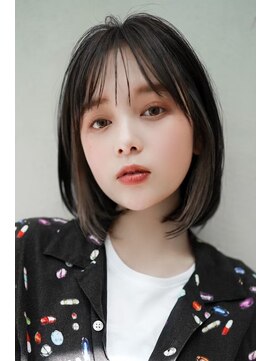 ギークス(GEEKS) 【GEEKS渋谷】伸ばしかけ/レイヤーボブ/前髪あり/インナーカラー