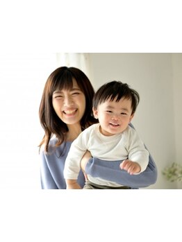 お子様同伴可◎気軽に通えるアットホームなサロン☆忙しいママもサロンタイムを楽しんで頂けます♪