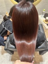 トゥーリ 甘木店(tuuli)&nbsp;tuuli甘木/朝倉 暖色カラー レッドブラウン 髪質改善カラー