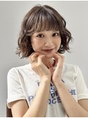 表参道 ショートパーマ ボブパーマ ボブレイヤー パーマ 透明感
