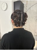 お呼ばれヘアセット
