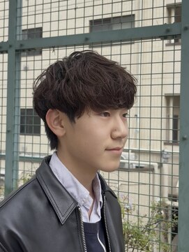 スタイル 成城学園前(STYLE) メンズ マッシュ シャドウパーマ メンズパーマ