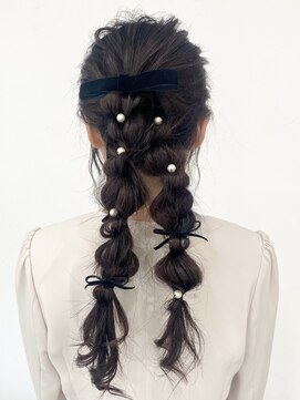 ヘアデザイン マノス(hair design mano's) 結婚式お呼ばれヘアアレンジ