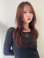 ミレバイジェニー (mirae by geny)&nbsp;レイヤーカット　ハッシュカット　韓国韓国ヘア