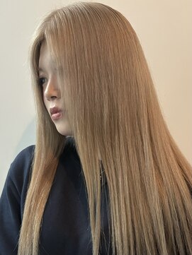 カシェル(cashel) ミルクティーベージュ / beige / ブリーチ1回