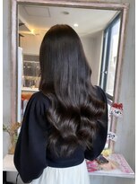 どぅ~す 梅田店 カラー+編込みエクステorシールエクステ40枚 梅田すぐ