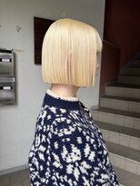 コレットヘアー ザモリオカ(Colette HAIR the MORIOKA) 【minami】ブロンド×BOB