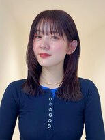 アイトーキョーエス 渋谷(AI TOKYO S) 小顔レイヤー/レイヤーミディアム/透明感カラー