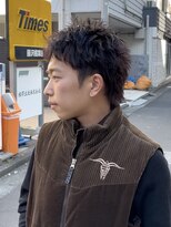 ウィル バイ ブラウン(Vir by Brown)&nbsp;MEN’S HAIR/サーフカール/刈り上げセンターパート/藤沢