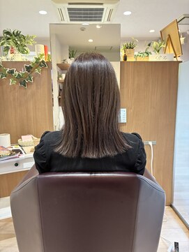 エル バイ ファースト(L by first) 【L by first】ブリーチ3回の髪を綺麗なブラウンに