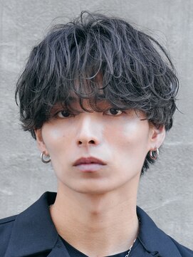 フィフスパーク(fifth PARK) 渋谷メンズパーマルーズパーマシャドウパーマッシュウルフゆるめ