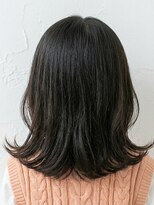 と和 巣鴨 【キッズ】外ハネセミディ×シースルーバング