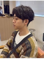 ジジ 宇都宮(Gigi)&nbsp;ニュアンスパーマ/リバースセンターパート/宇都宮/鶴田