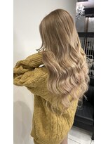 ヘアーデザイン ジェルム(Hair Design germe)&nbsp;プルエクステハニーベージュ #しのだスペシャル