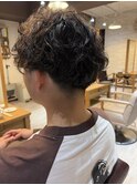 5月　ツイストスパイラルパーマ　2ブロック