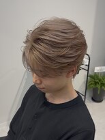 テンバイリップスヘアー(TEN by LIPPS hair)&nbsp;高円寺ミルクティーベージュセンターパートウルフ