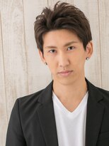 モッズヘア メン 新所沢店(mod's hair men)&nbsp;刈り上げない社会人アップバング清潔感短髪ショートe新所沢