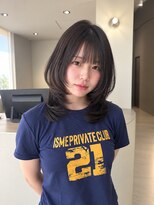 ルトワフクロマチ(Lutowa Fukuromachi)&nbsp;ダークパープル/ナチュラルショート/ミルクブラウン/夏/広島袋町