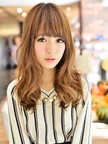 ケーツー心斎橋 クイーンズガーデン バイ ケーツー(K two QUEEN'S GARDEN by K two) 【K-two心斎橋】スウィングウェーブロング~前髪で小顔に!~