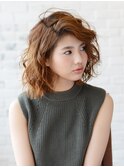 ほつれウェーブ♪ゆるセクシーヘア【EARTH草津店】