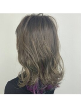 ルービック(Rubik's) 絶対おすすめ！グレージュポイントカラーパープル×グリーン