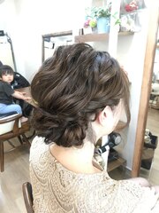 シニヨンブライダルアレンジ【ヘアアレンジ  立川/立川南口】