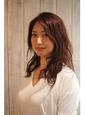 憧れの女性漂う 柔らかロング