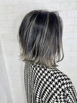 アルマヘア(Alma hair) 切りっぱなし☆バレイヤージュ