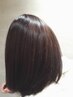 NEW【髪質改善☆エイジング毛】ハイブリッドストレート極み＋カット ￥17000