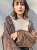 Emma ecole 柔らかベージュ×イヤリングカラー by.mai