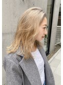 《高松快》ミルキーブロンドヘア×ケアブリーチ2回