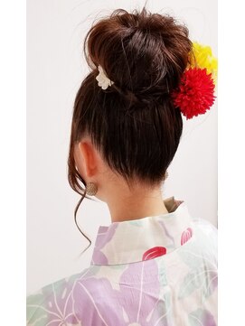 ドリーム ふんわりおだんごスタイル