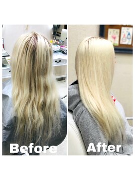 サユリ 高尾(SAYURI) 業界初！導入型髪質改善トリートメントiogus