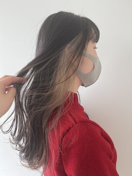 コワファースト させぼ五番街店(COIFF1RST) インナー×ホワイトベージュ