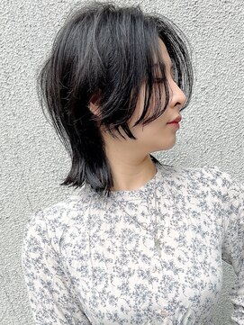 ラウンジ モリオ イケブクロ(Lounge MORIO Ikebukuro) 【morio池袋】かっこいい黒髪ウルフ♪