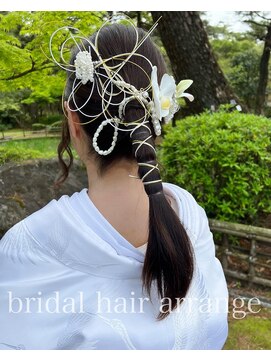 ベルフェミンクレイル(Belle femin CLAIRE) bridal hair★masami style