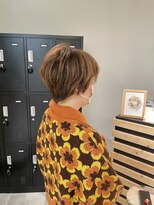 アイリー 名古屋(A/LEE)&nbsp;ショートヘア／ハイライト／ベージュカラー