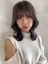 オリンテ バイ レシッド 表参道(orente by rcid)&nbsp;【orente 表参道】韓国くびれヘア×ラベンダーベージュ