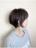 ショート/ショートボブ/くびれショート/丸みショート