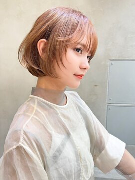 ケイト(kate) 【kate 大宮】レイヤーボブ×みるくベージュ