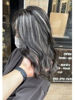 ハグ 横浜(HUG)&nbsp;ホワイトグレー＊ハイライトカラー