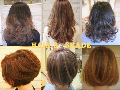 ヘアーズシェード(HAIR'SSHADE)