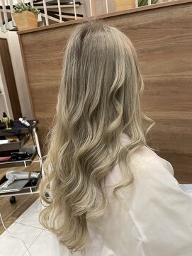 リッカ(RICCA) ロングレイヤー×ミルキーベージュ