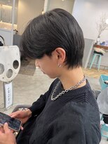 ロミー 本厚木(ROMMY.)&nbsp;マッシュパーマ/韓国風カット/襟足あり/ノンジアミンカラー