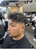 メッシュツイスト スキンフェードスタイル