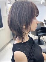 ダブルトーキョー シブヤ(W-TOKYO SHIBUYA)&nbsp;ネオウルフ×セピアグレージュボブウルフウルフカット